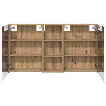 Set di Armadi da Bagno con lo scaffale 3 pcs 130 x 14,5 x 70 cm | homemem39