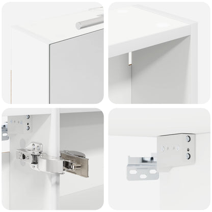 Set di Armadi da Bagno 3 pz 130 x 14,5 x 70 cm | homemem39