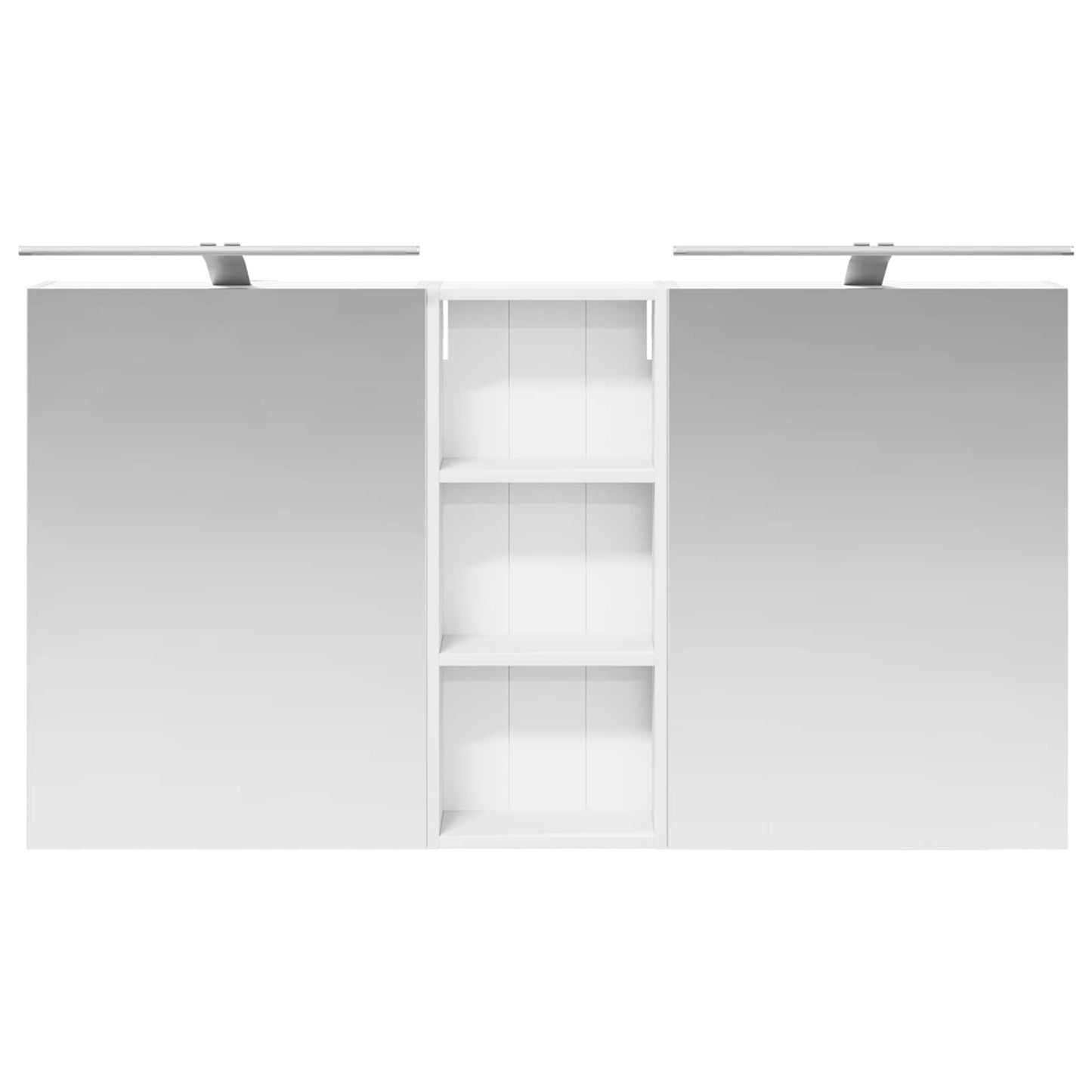 Set di Armadi da Bagno con lo scaffale 3 pcs 130 x 14,5 x 70 cm | homemem39