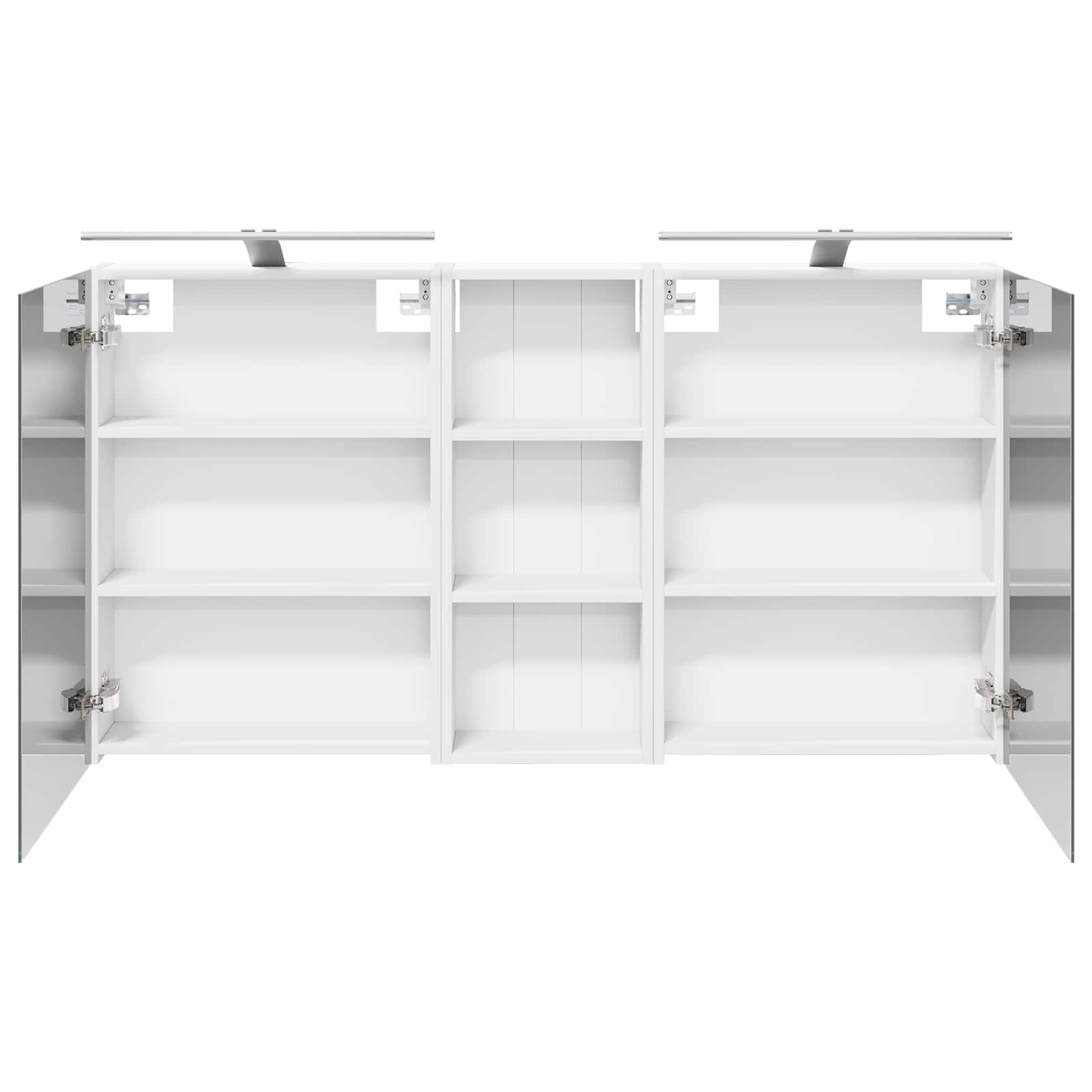 Set di Armadi da Bagno con lo scaffale 3 pcs 130 x 14,5 x 70 cm | homemem39
