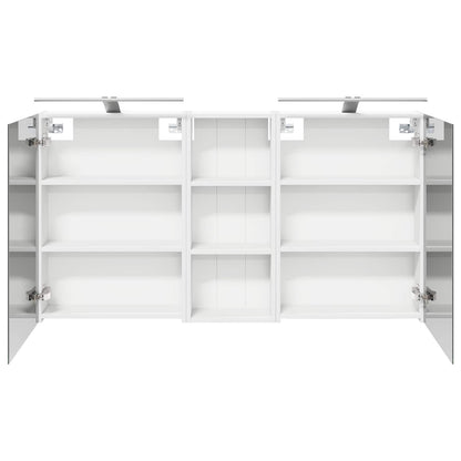 Set di Armadi da Bagno con lo scaffale 3 pcs 130 x 14,5 x 70 cm
