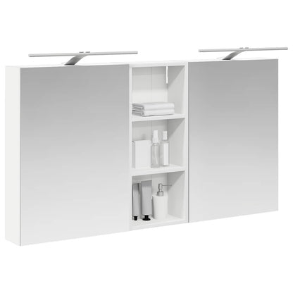 Set di Armadi da Bagno con lo scaffale 3 pcs 130 x 14,5 x 70 cm
