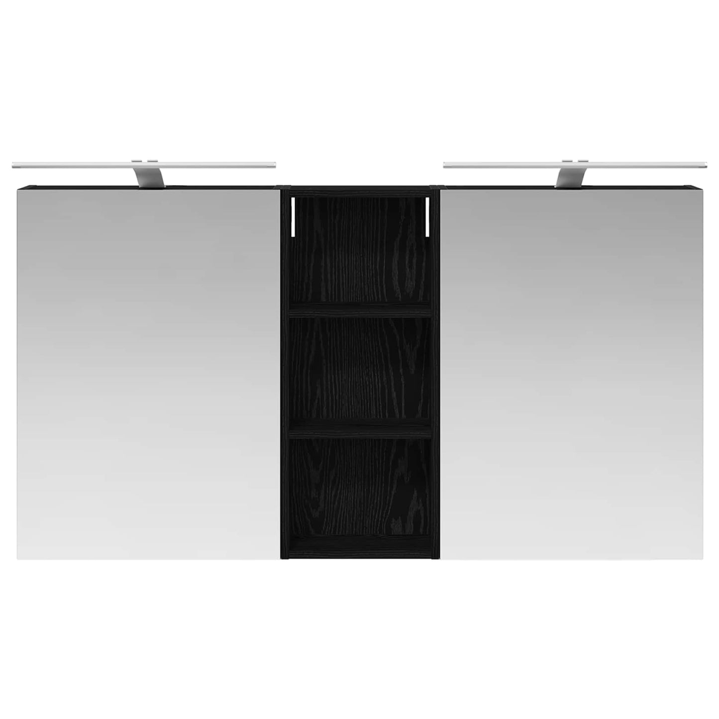 Set di Armadi da Bagno con lo scaffale 3 pcs 130 x 14,5 x 70 cm | homemem39