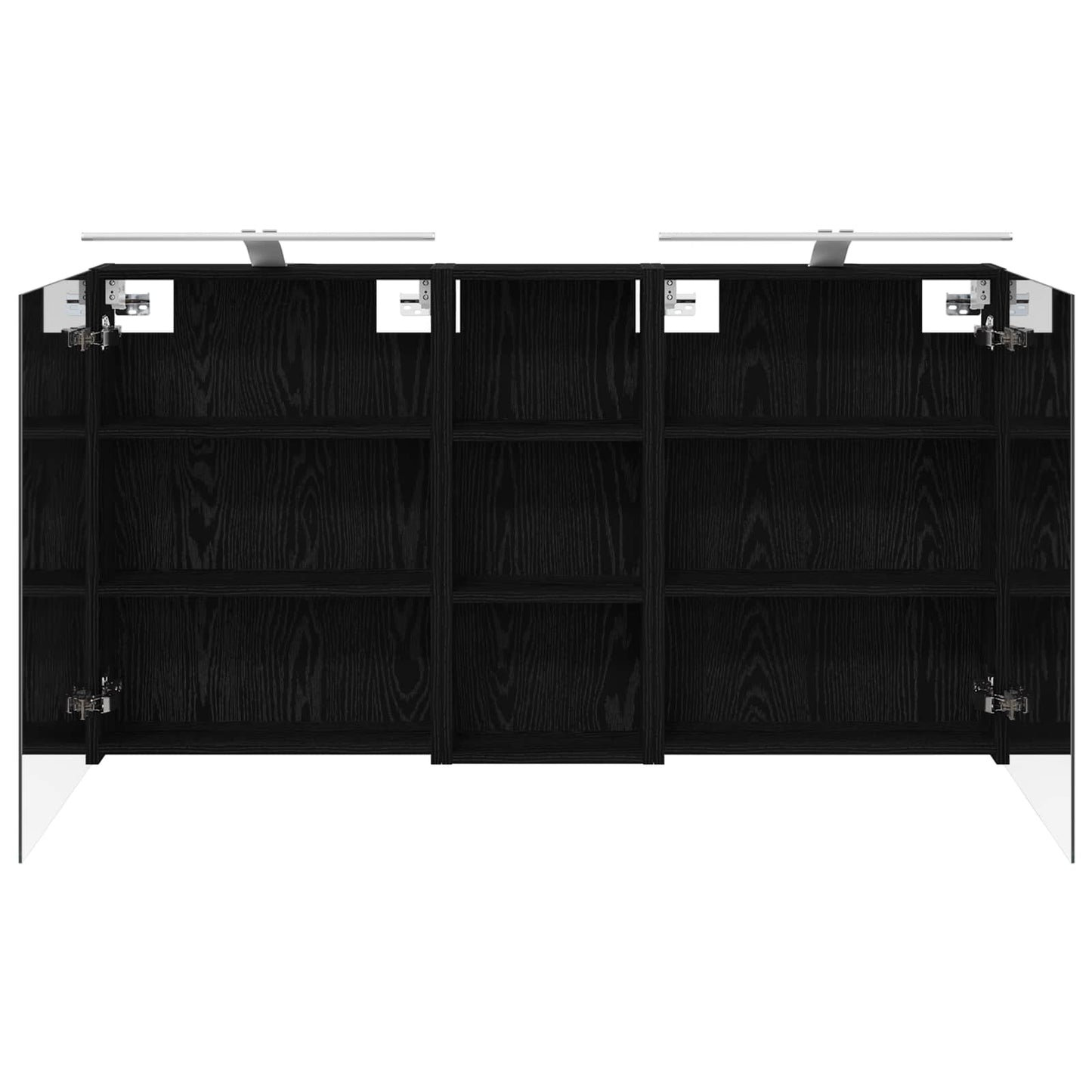 Set di Armadi da Bagno con lo scaffale 3 pcs 130 x 14,5 x 70 cm