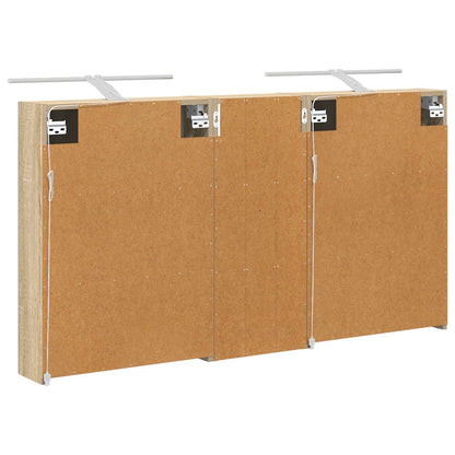 Set di Armadi da Bagno con lo scaffale 3 pcs 130 x 14,5 x 70 cm