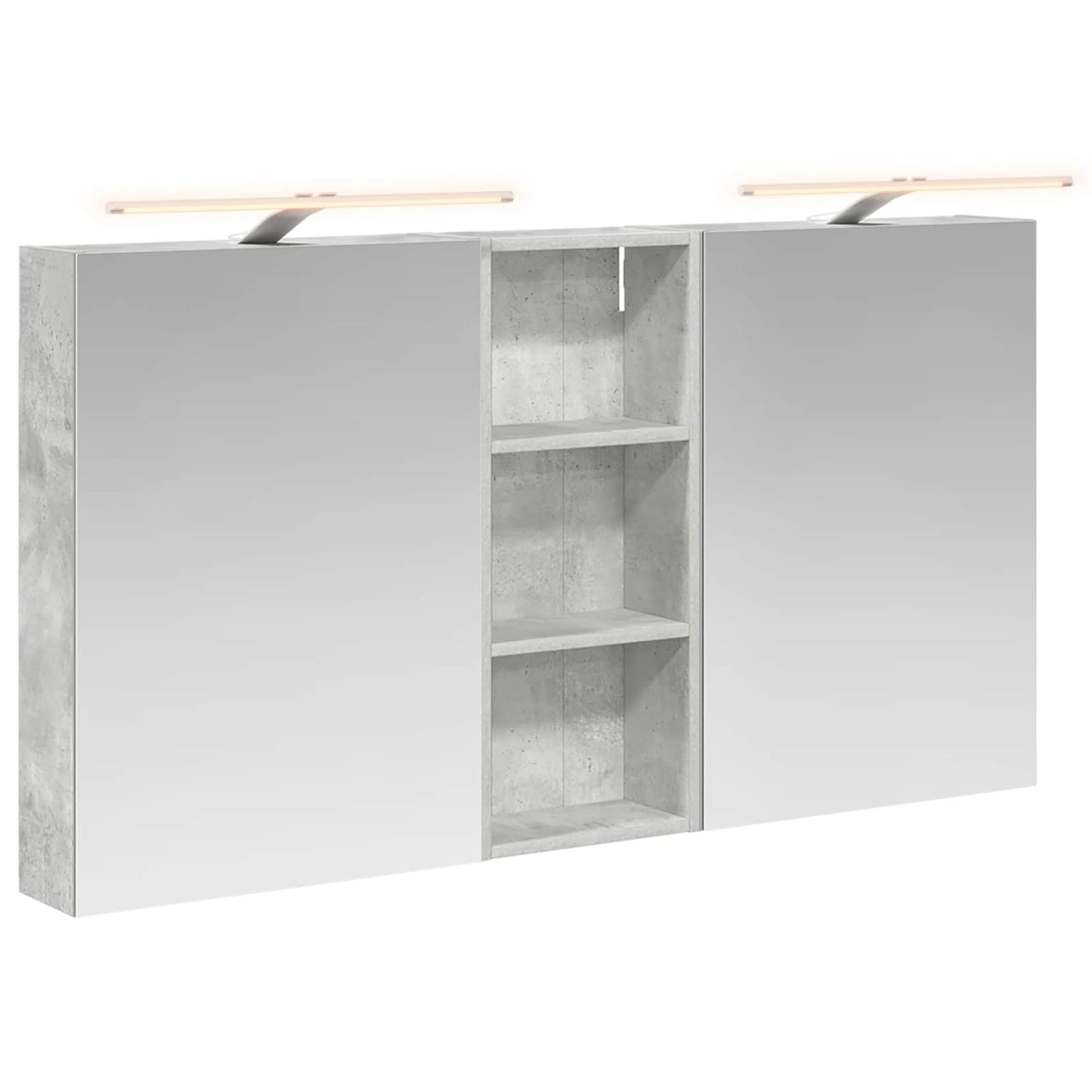 Set di Armadi da Bagno con lo scaffale 3 pcs 130 x 14,5 x 70 cm | homemem39