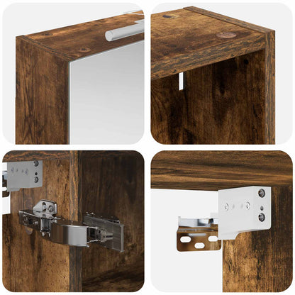 Set di Armadi da Bagno con lo scaffale 3 pcs 130 x 14,5 x 70 cm | homemem39