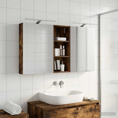 Set di Armadi da Bagno con lo scaffale 3 pcs 130 x 14,5 x 70 cm