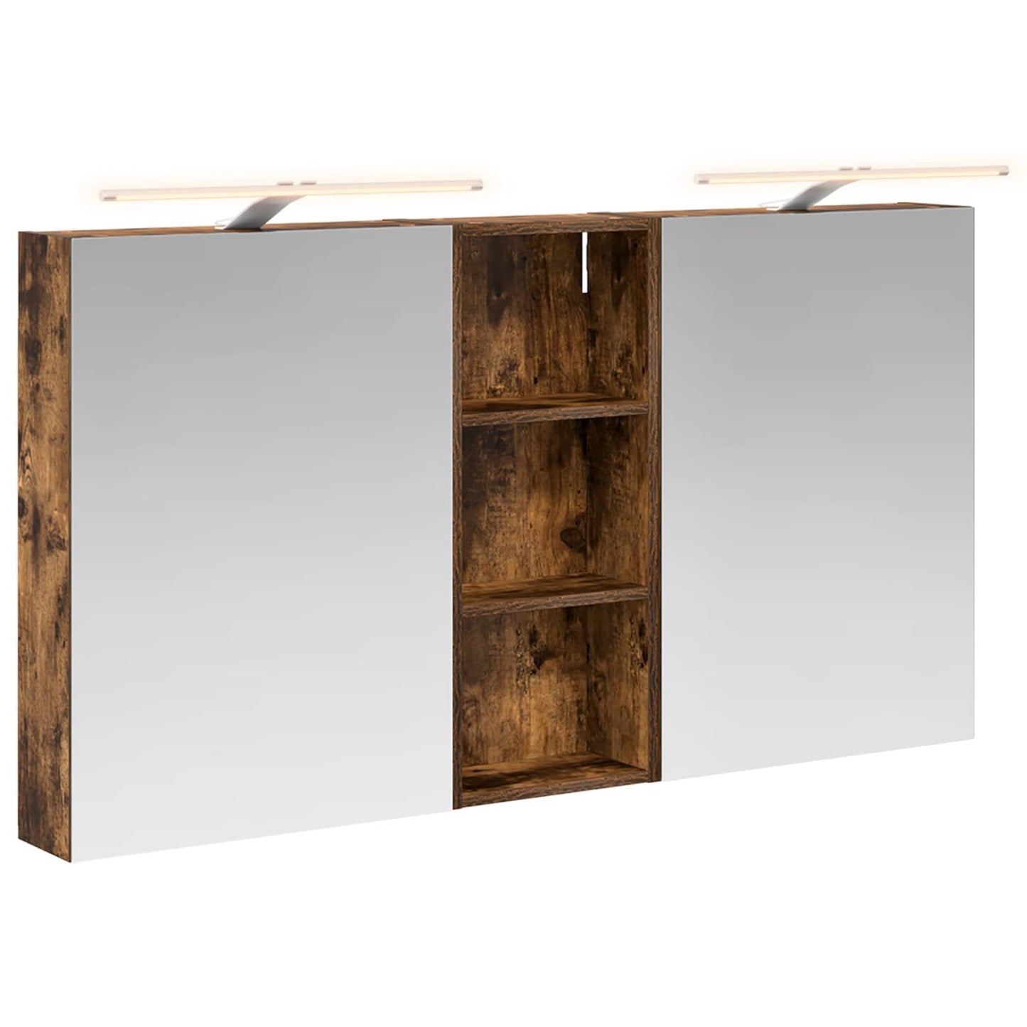 Set di Armadi da Bagno con lo scaffale 3 pcs 130 x 14,5 x 70 cm | homemem39