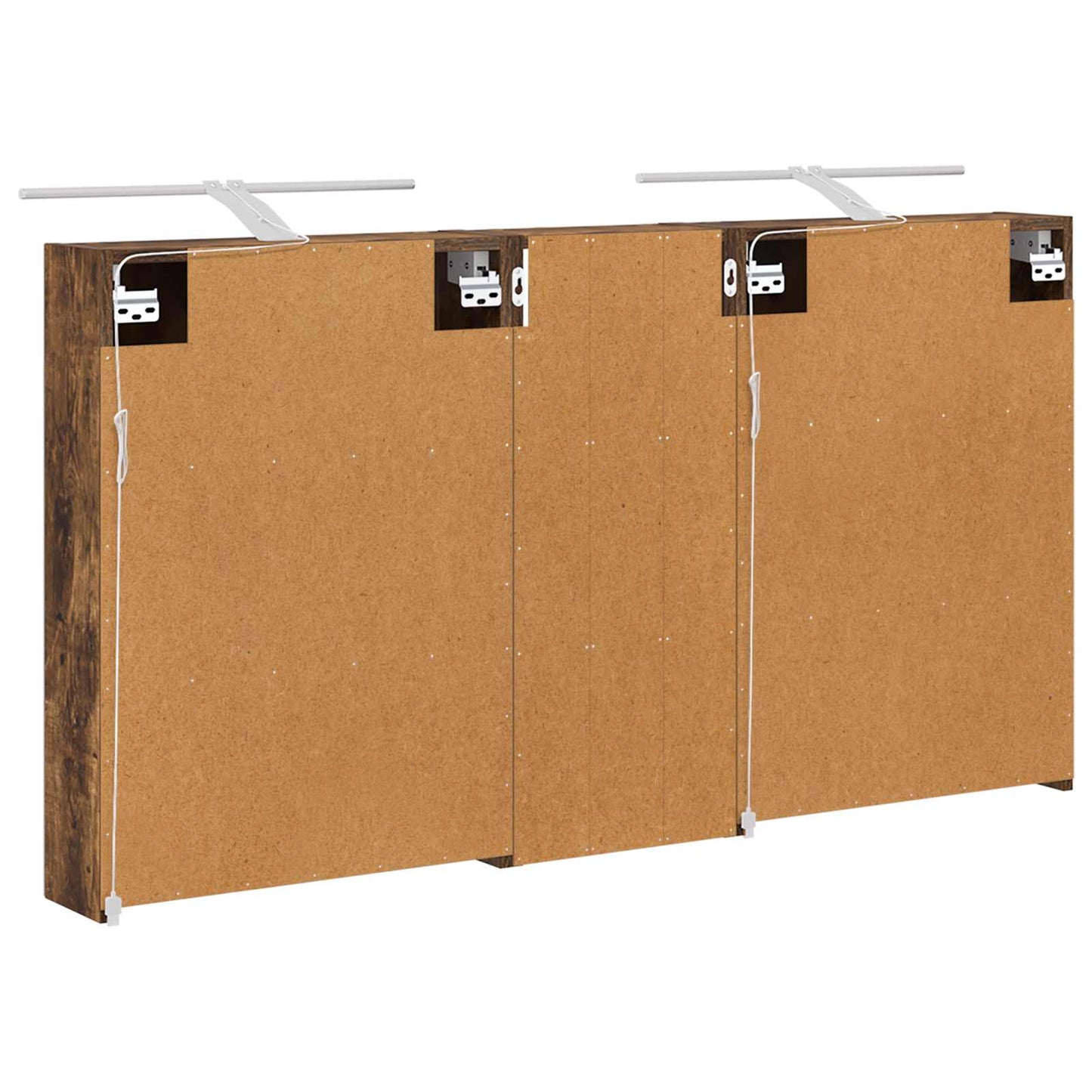 Set di Armadi da Bagno con lo scaffale 3 pcs 130 x 14,5 x 70 cm