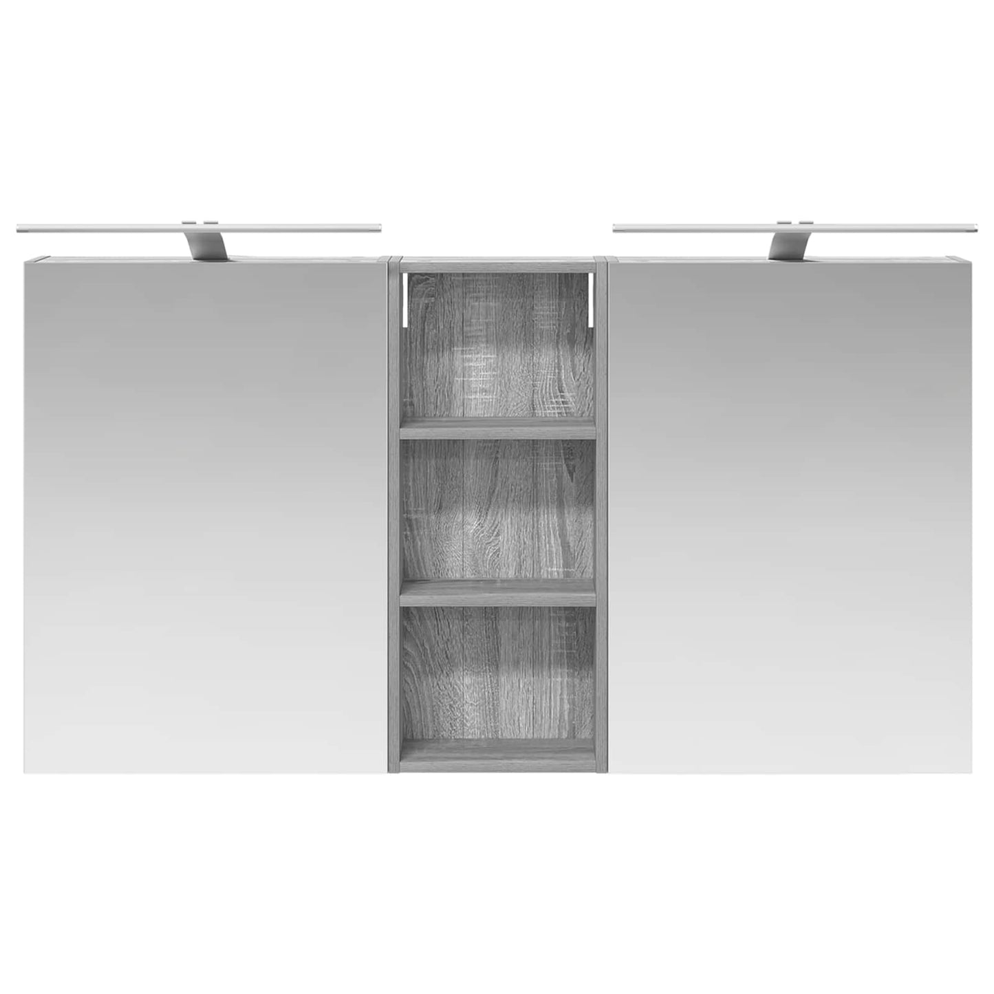 Set di Armadi da Bagno con lo scaffale 3 pcs 130 x 14,5 x 70 cm | homemem39