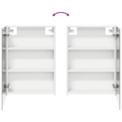 Set di Armadi da Bagno con lo scaffale 3 pcs 140 x 14,5 x 70 cm