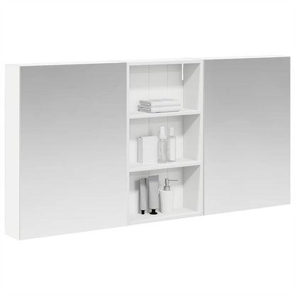 Set di Armadi da Bagno con lo scaffale 3 pcs 140 x 14,5 x 70 cm | homemem39