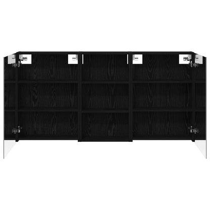 Set di Armadi da Bagno con lo scaffale 3 pcs 140 x 14,5 x 70 cm