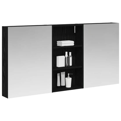 Set di Armadi da Bagno con lo scaffale 3 pcs 140 x 14,5 x 70 cm | homemem39
