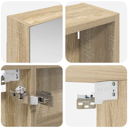 Set di Armadi da Bagno con lo scaffale 3 pcs 140 x 14,5 x 70 cm | homemem39