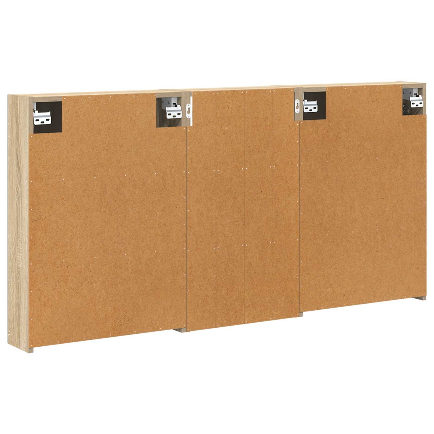 Set di Armadi da Bagno con lo scaffale 3 pcs 140 x 14,5 x 70 cm | homemem39