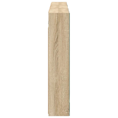 Set di Armadi da Bagno con lo scaffale 3 pcs 140 x 14,5 x 70 cm | homemem39