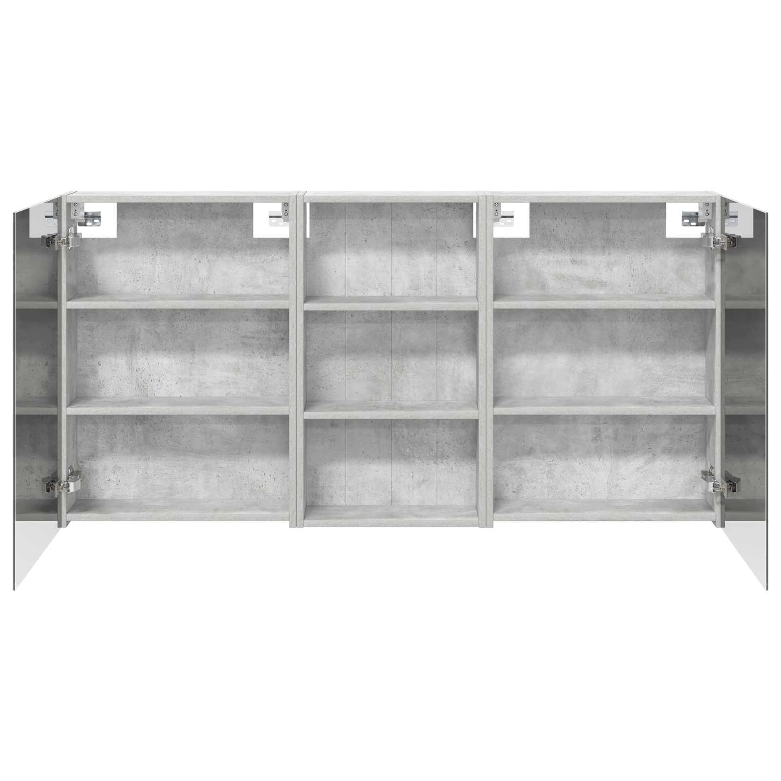 Set di Armadi da Bagno con lo scaffale 3 pcs 140 x 14,5 x 70 cm | homemem39