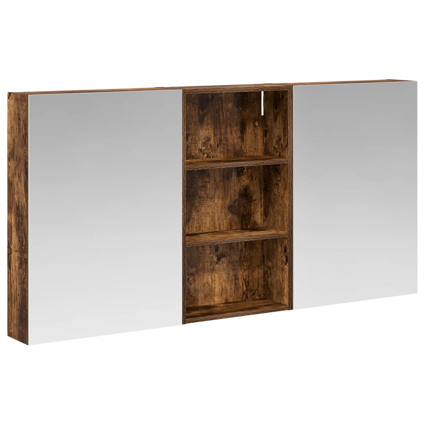 Set di Armadi da Bagno con lo scaffale 3 pcs 140 x 14,5 x 70 cm | homemem39