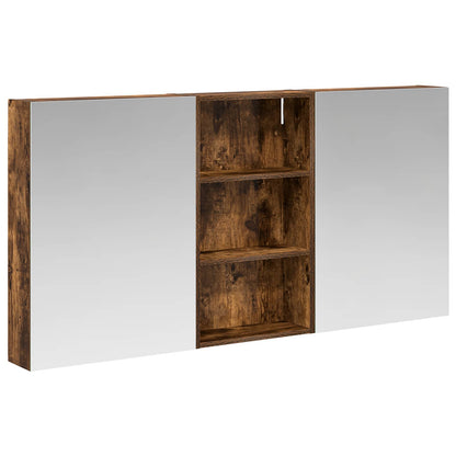 Set di Armadi da Bagno con lo scaffale 3 pcs 140 x 14,5 x 70 cm | homemem39