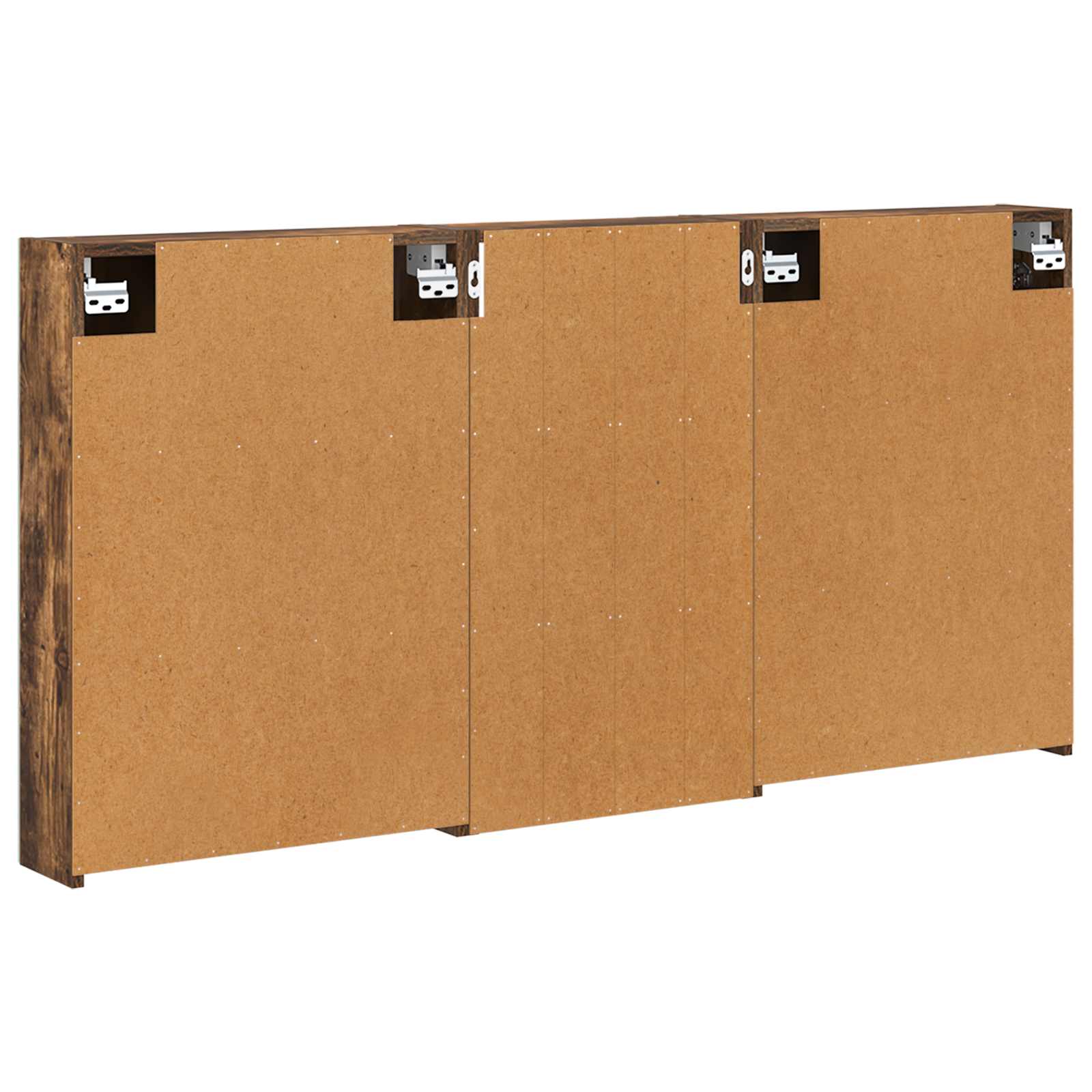 Set di Armadi da Bagno con lo scaffale 3 pcs 140 x 14,5 x 70 cm | homemem39