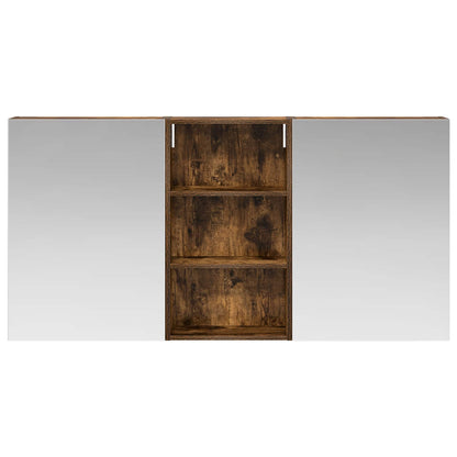 Set di Armadi da Bagno con lo scaffale 3 pcs 140 x 14,5 x 70 cm | homemem39