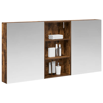 Set di Armadi da Bagno con lo scaffale 3 pcs 140 x 14,5 x 70 cm