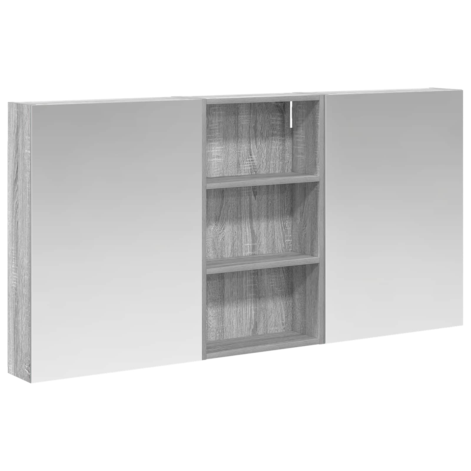 Set di Armadi da Bagno con lo scaffale 3 pcs 140 x 14,5 x 70 cm | homemem39