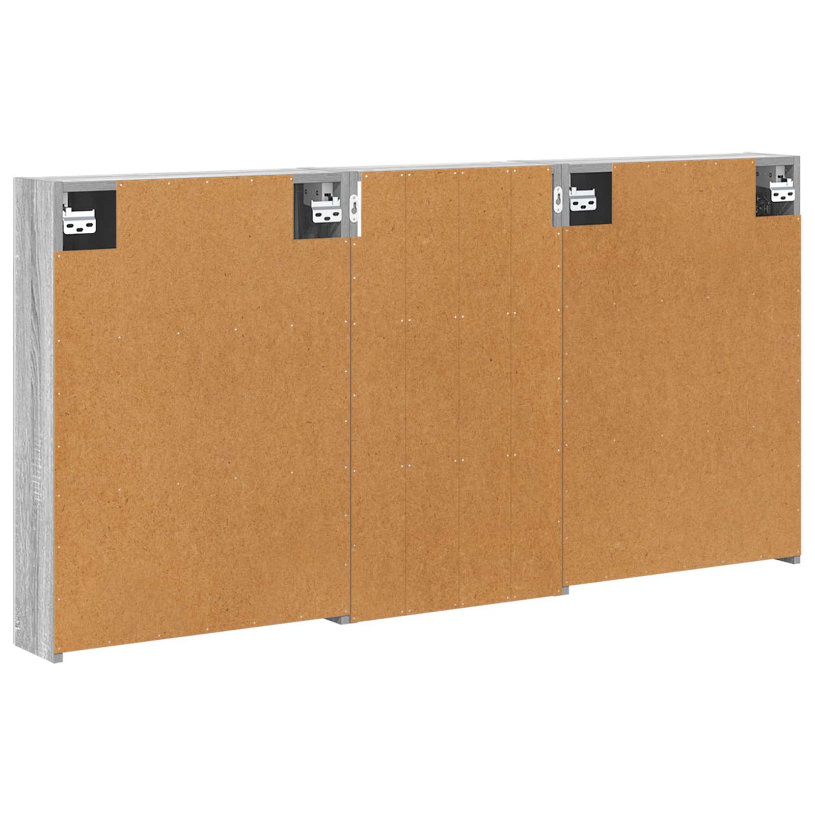 Set di Armadi da Bagno con lo scaffale 3 pcs 140 x 14,5 x 70 cm | homemem39
