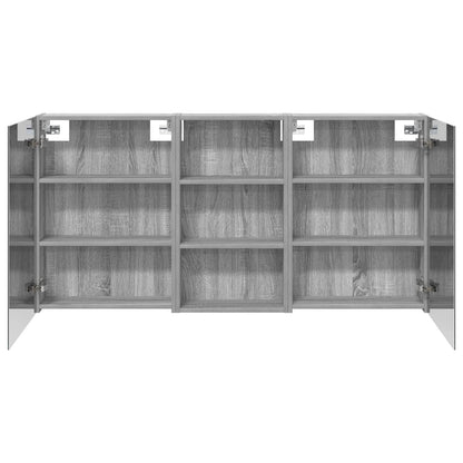 Set di Armadi da Bagno con lo scaffale 3 pcs 140 x 14,5 x 70 cm | homemem39