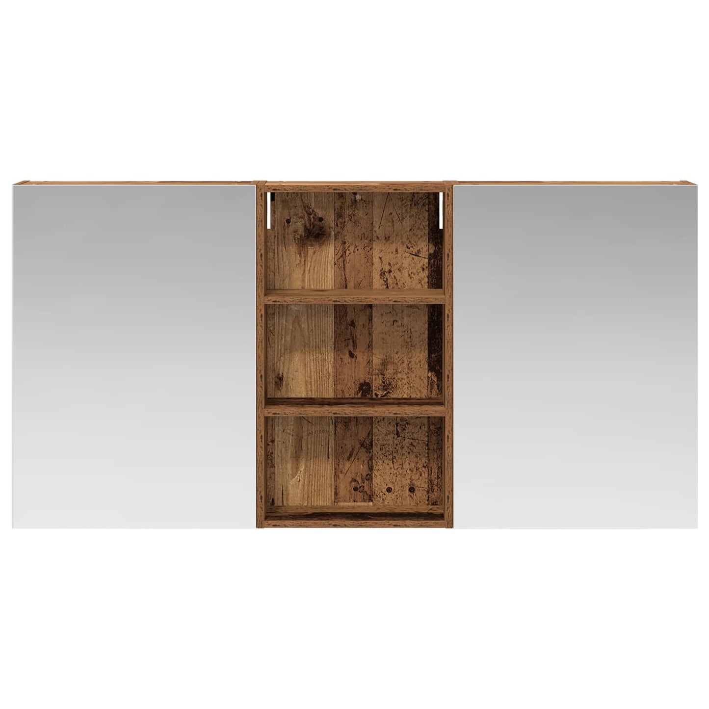 Set di Armadi da Bagno con lo scaffale 3 pcs 140 x 14,5 x 70 cm | homemem39