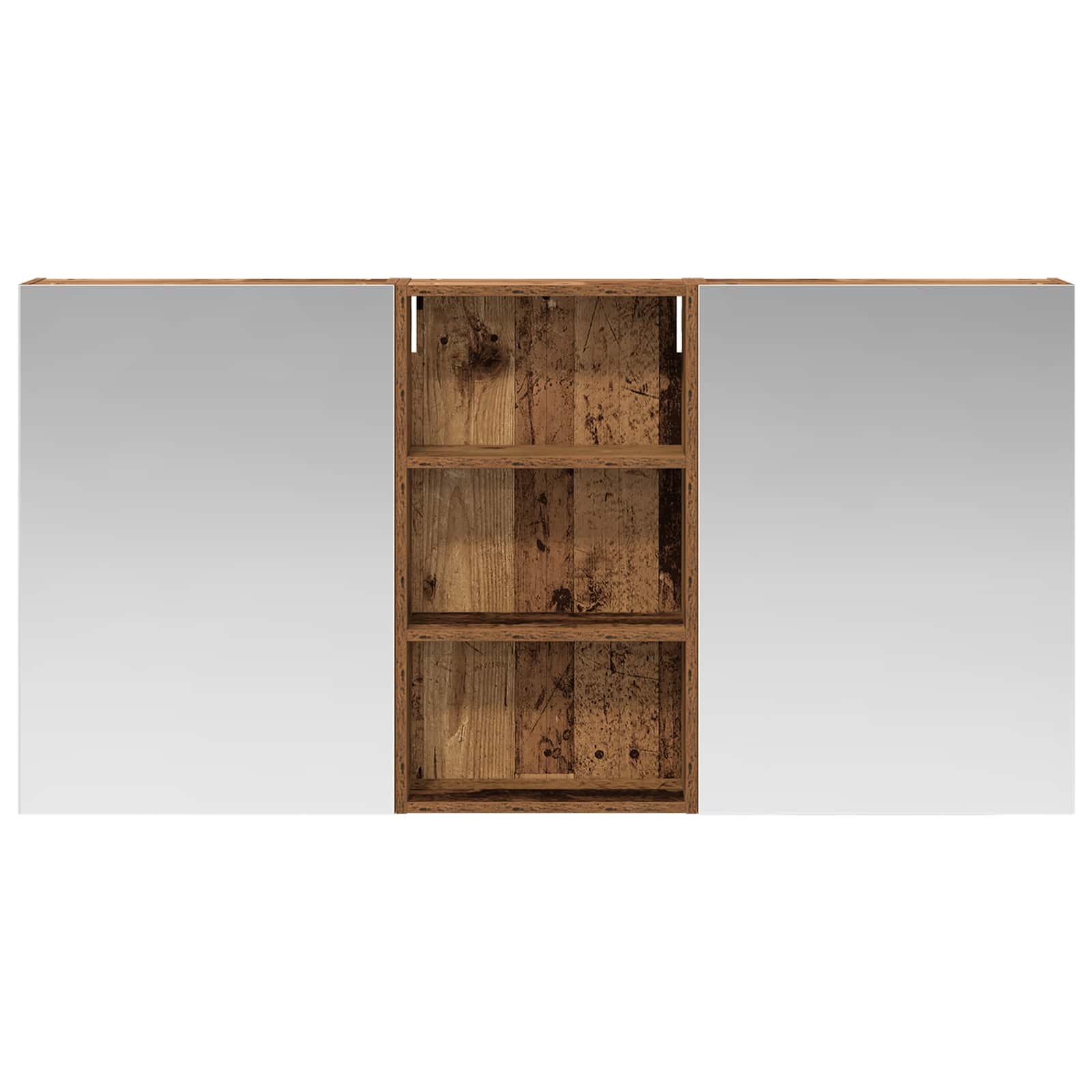 Set di Armadi da Bagno con lo scaffale 3 pcs 140 x 14,5 x 70 cm | homemem39