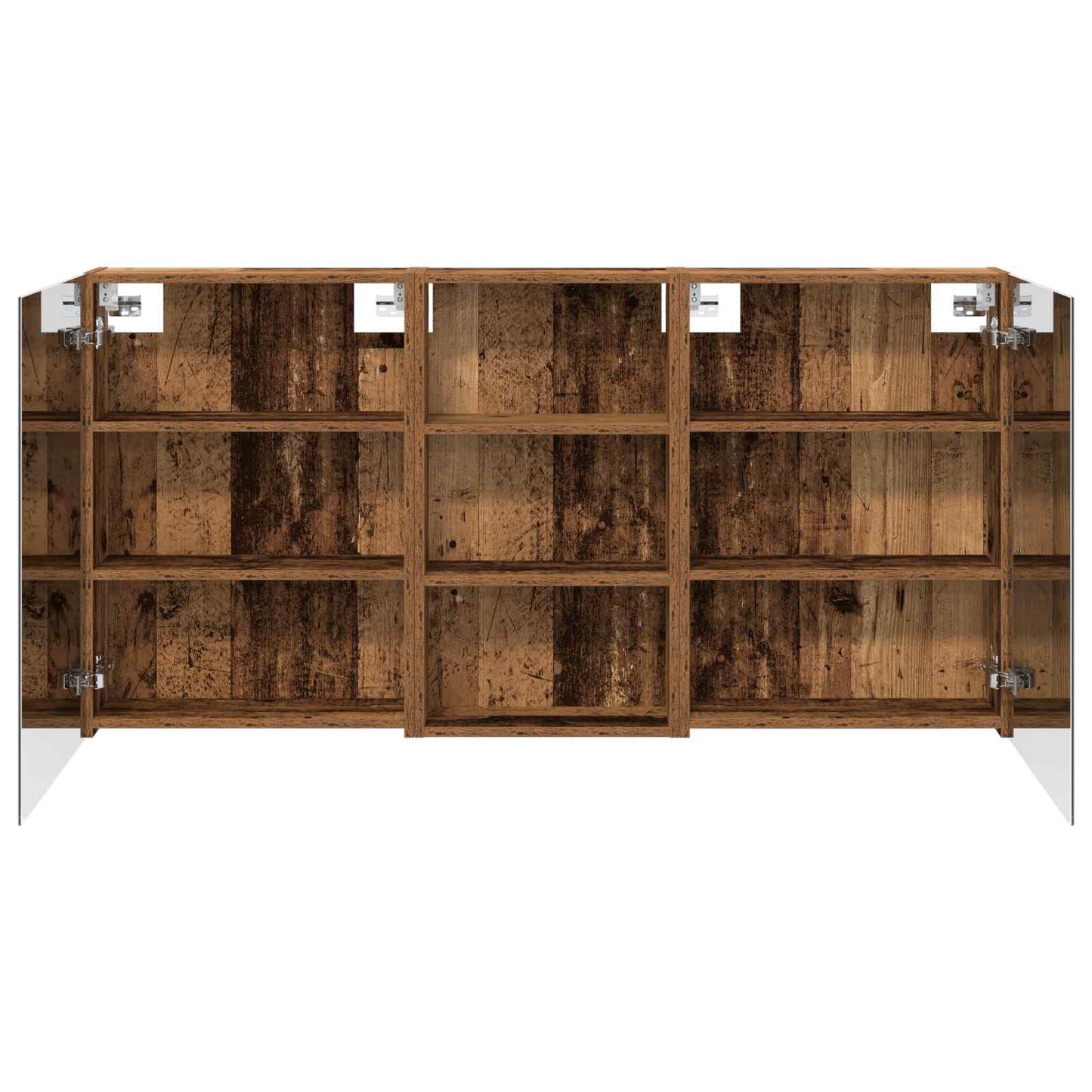 Set di Armadi da Bagno con lo scaffale 3 pcs 140 x 14,5 x 70 cm | homemem39