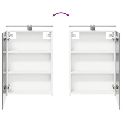 Set di Armadi da Bagno con lo scaffale 3 pcs 140 x 14,5 x 70 cm