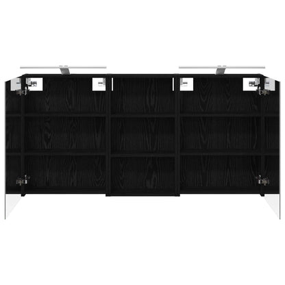 Set di Armadi da Bagno con lo scaffale 3 pcs 140 x 14,5 x 70 cm