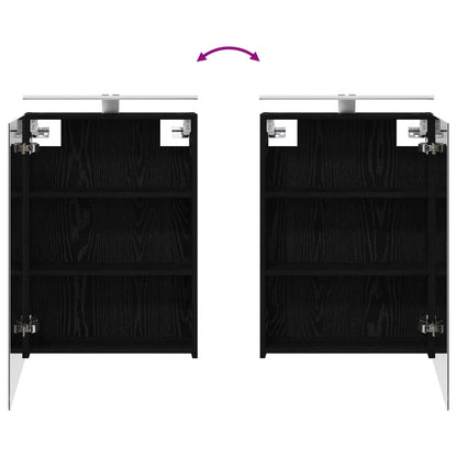 Set di Armadi da Bagno con lo scaffale 3 pcs 140 x 14,5 x 70 cm