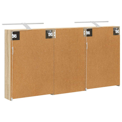 Set di Armadi da Bagno con lo scaffale 3 pcs 140 x 14,5 x 70 cm