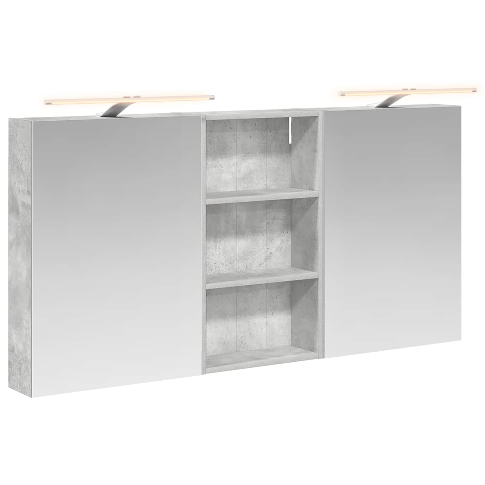 Set di Armadi da Bagno con lo scaffale 3 pcs 140 x 14,5 x 70 cm | homemem39