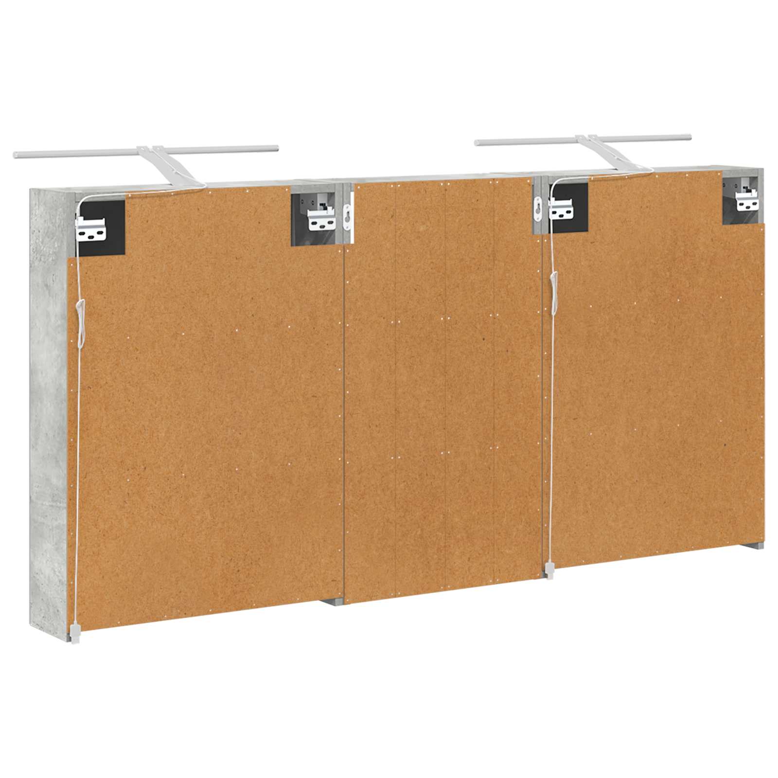 Set di Armadi da Bagno con lo scaffale 3 pcs 140 x 14,5 x 70 cm | homemem39