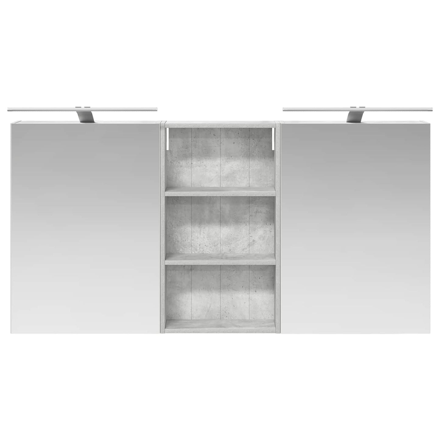 Set di Armadi da Bagno con lo scaffale 3 pcs 140 x 14,5 x 70 cm | homemem39
