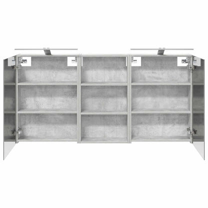 Set di Armadi da Bagno con lo scaffale 3 pcs 140 x 14,5 x 70 cm | homemem39