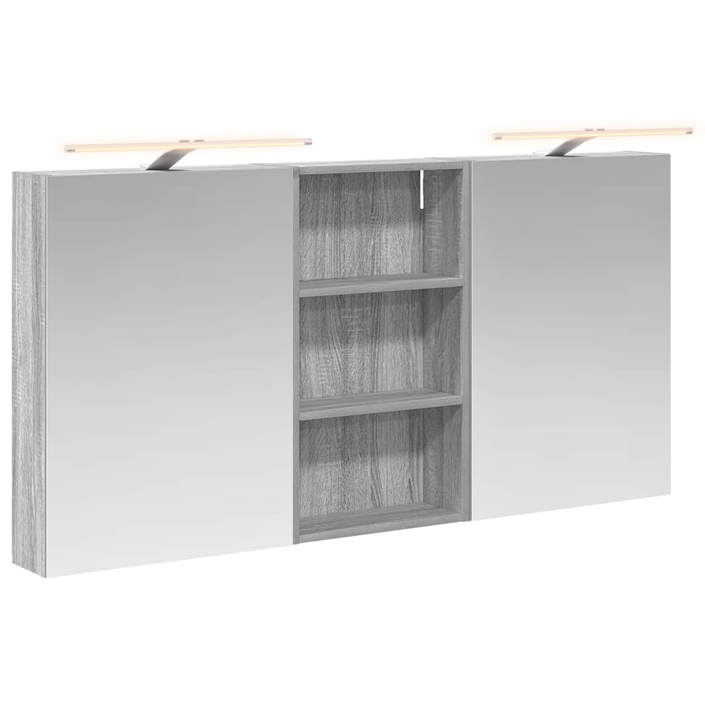 Set di Armadi da Bagno 3 pcs 140 x 14,5 x 70 cm | homemem39
