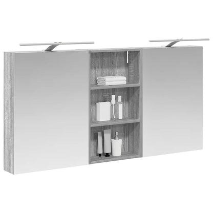 Set di Armadi da Bagno 3 pcs 140 x 14,5 x 70 cm | homemem39