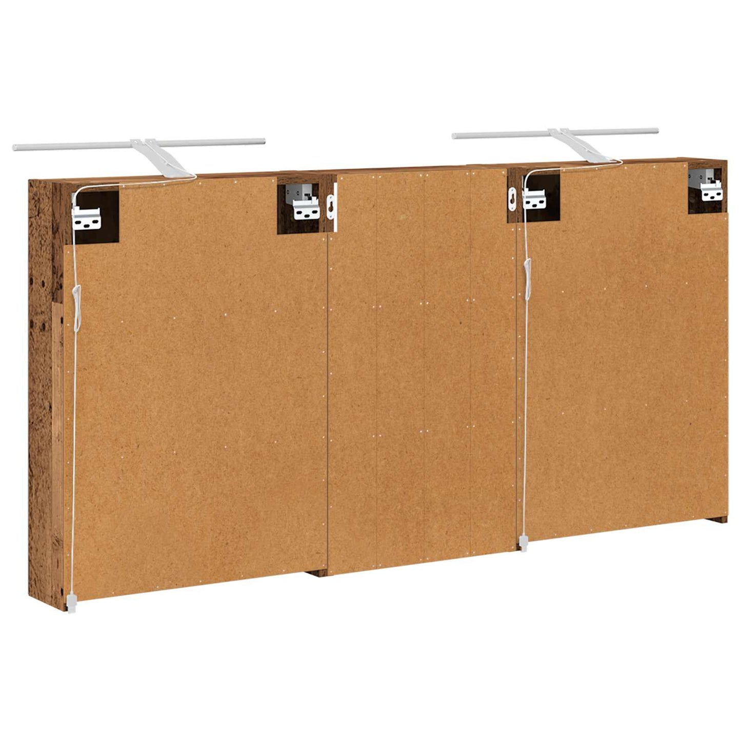 Set di Armadi da Bagno con lo scaffale 3 pcs 140 x 14,5 x 70 cm | homemem39
