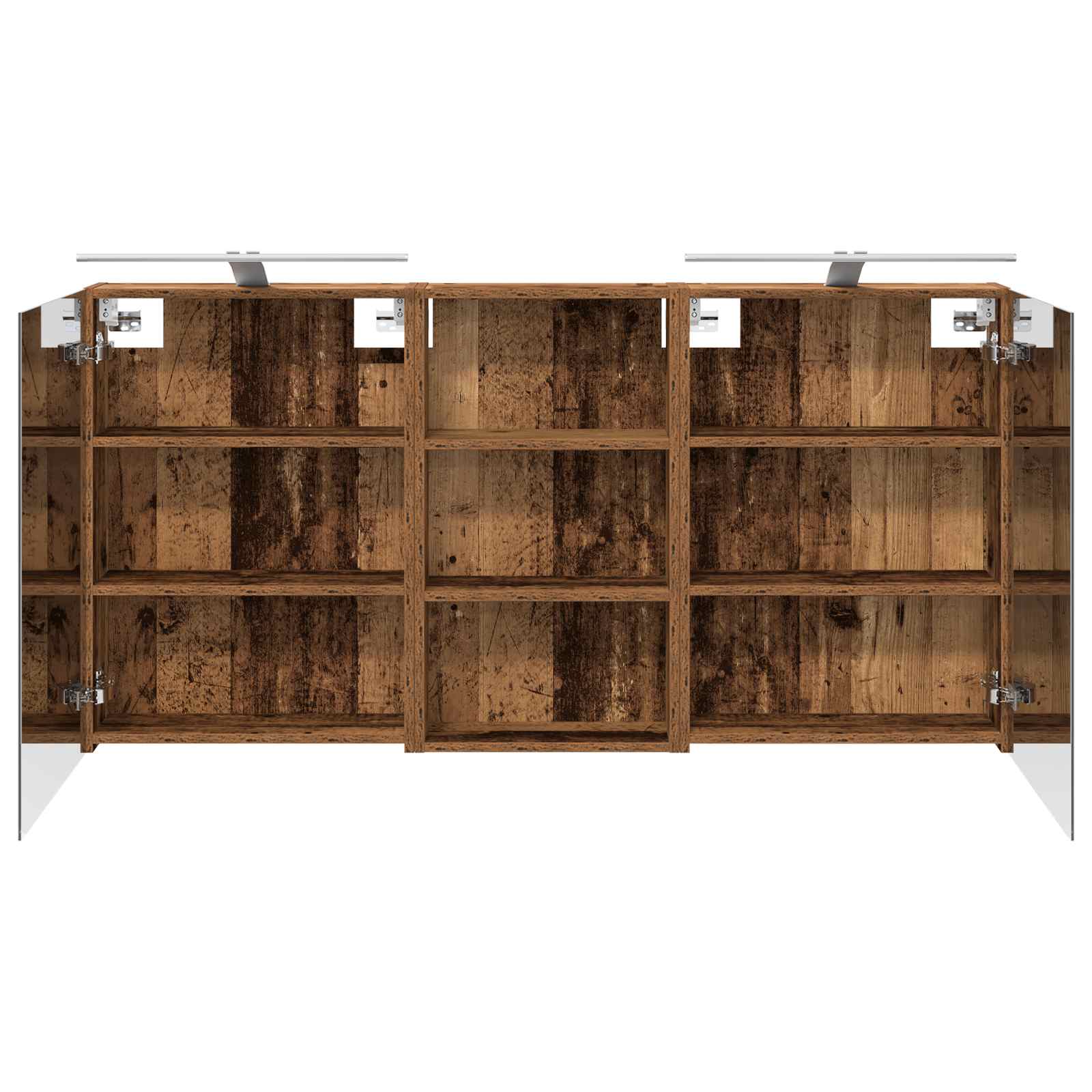 Set di Armadi da Bagno con lo scaffale 3 pcs 140 x 14,5 x 70 cm | homemem39