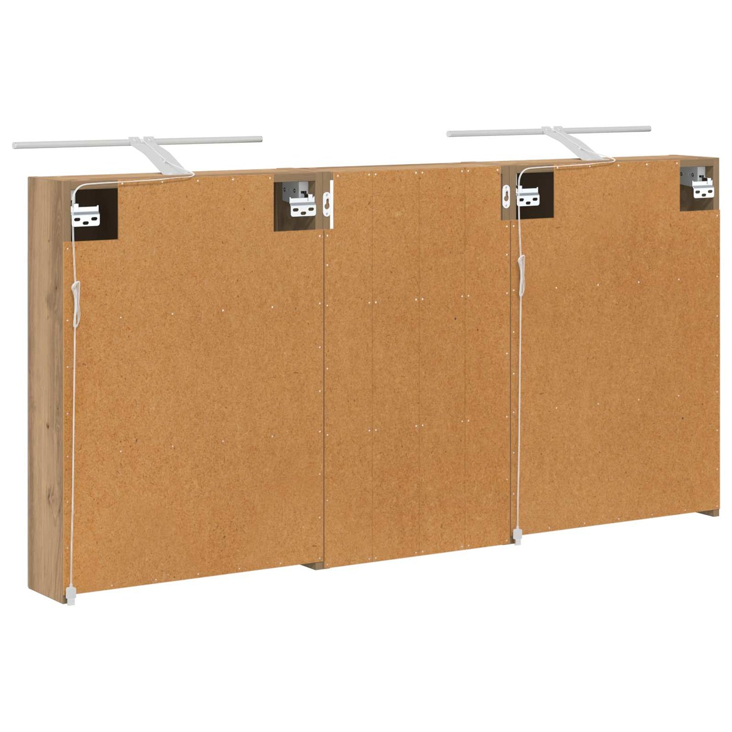 Set di Armadi da Bagno con lo scaffale 3 pcs 140 x 14,5 x 70 cm | homemem39