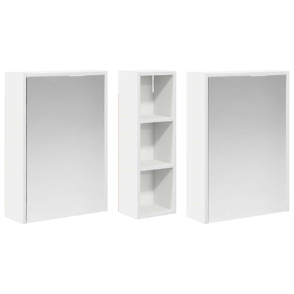 Set di Armadi da Bagno 3 pcs 106 x 16 x 62,5 cm | homemem39