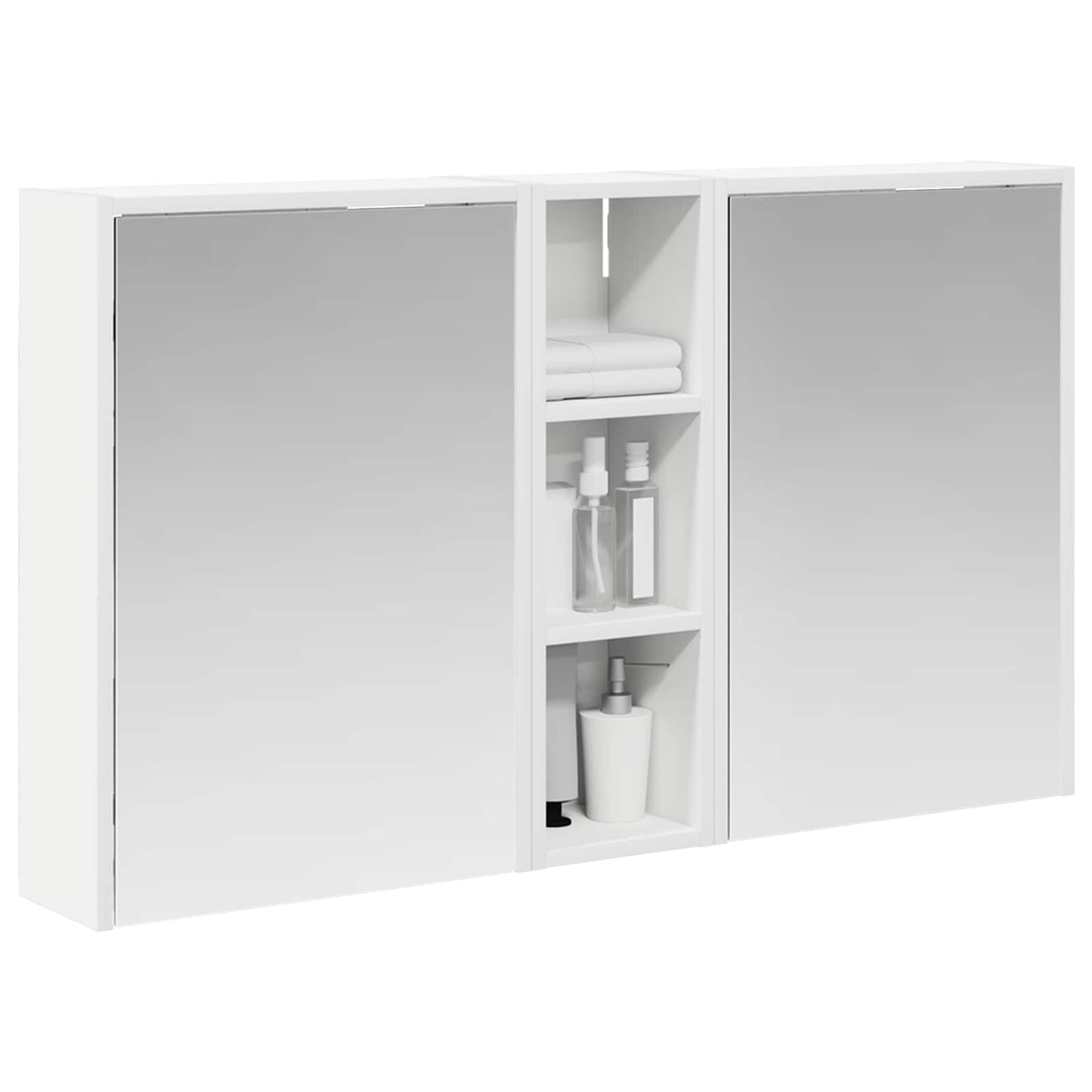Set di Armadi da Bagno 3 pcs 106 x 16 x 62,5 cm | homemem39