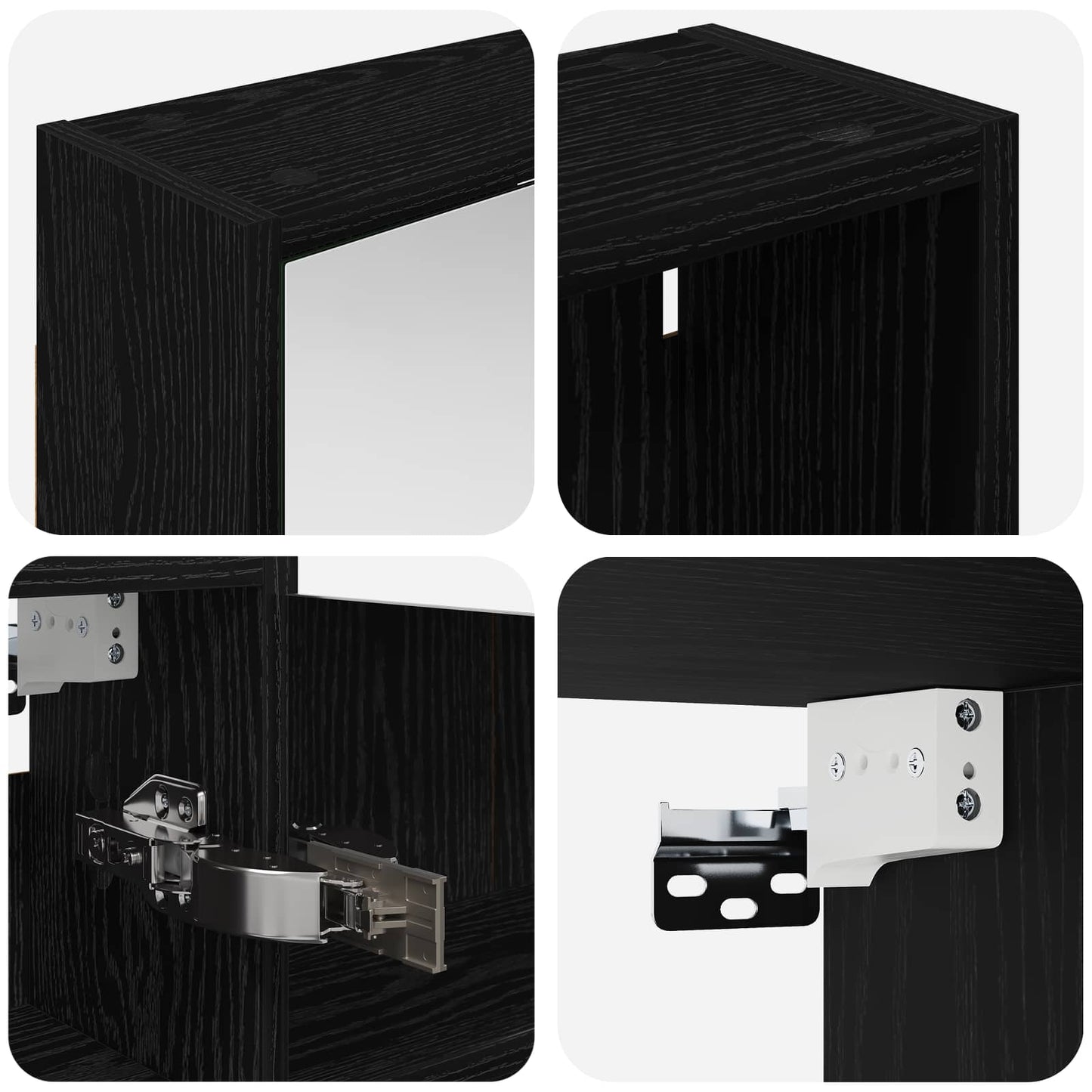 Set di Armadi da Bagno 3 pcs 106 x 16 x 62,5 cm | homemem39
